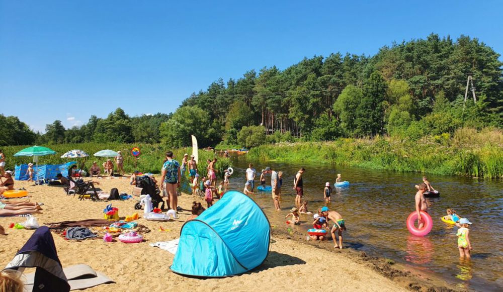 Kosewko nad Wkrą, plaża i relaks